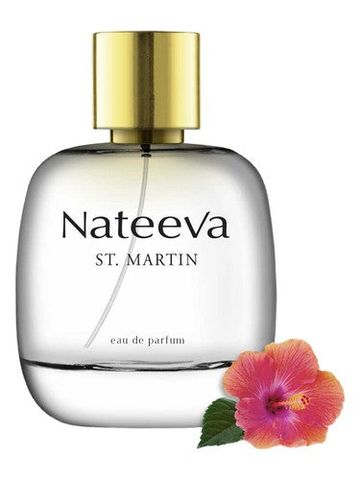 Nateeva Saint Martin fragrance bottle