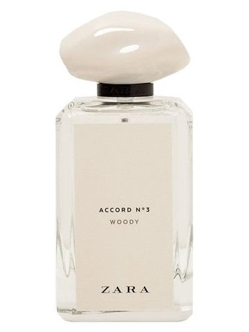 Zara Accord No 3 Woody fragrance bottle
