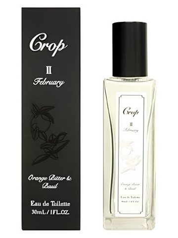 Crop II February fragrance bottle