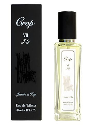 Crop VII July fragrance bottle