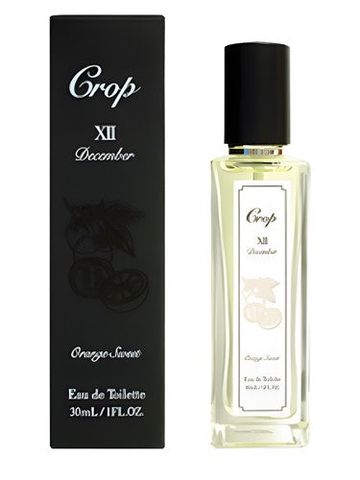 Crop XII December fragrance bottle