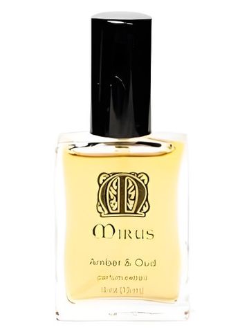 Mirus Fine Fragrance Amber & Oud fragrance bottle