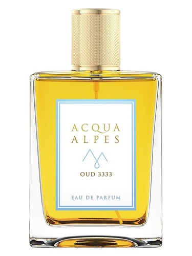 Acqua Alpes OUD 3333 fragrance bottle