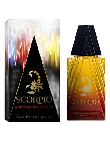 Scorpio Adrenaline Shock fragrance bottle
