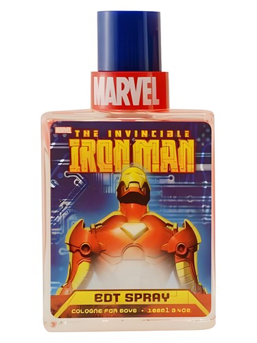 Marvel The Invincible Iron Man fragrance bottle