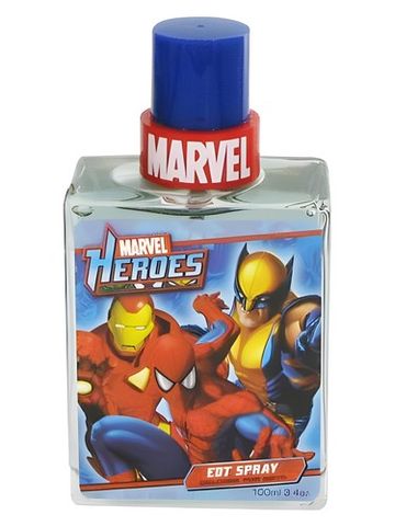 Marvel Heroes fragrance bottle