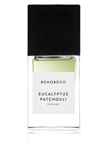 Bohoboco Eucalyptus Patchouli fragrance bottle