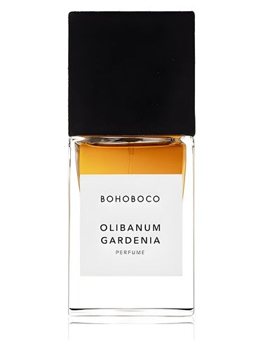 Bohoboco Olibanum Gardenia fragrance bottle