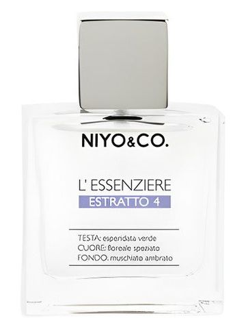 NIYO CO L'essenziere Estratto 4 fragrance bottle