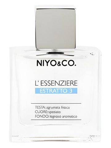 NIYO CO L'essenziere Estratto 3 fragrance bottle