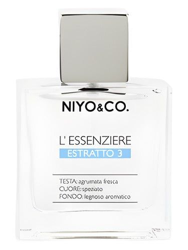 NIYO CO L'essenziere Estratto 3 fragrance bottle