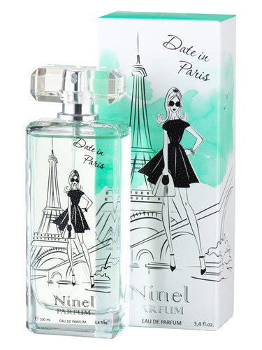 Ninel Perfume Date in Paris fragrance bottle