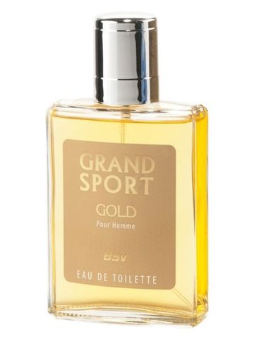 Ninel Perfume Grand Sport Gold fragrance bottle