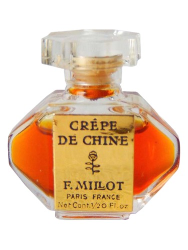 F. Millot Crêpe de Chine fragrance bottle