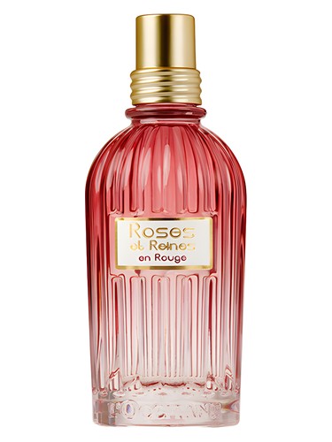 L Occitane en Provence Roses et Reines en Rouge Eau de Toilette fragrance bottle