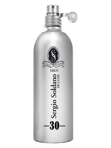 Sergio Soldano Sergio Soldano De Luxe Men No. 30 fragrance bottle