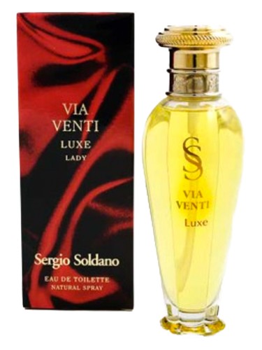 Sergio Soldano Via Venti Luxe Lady fragrance bottle