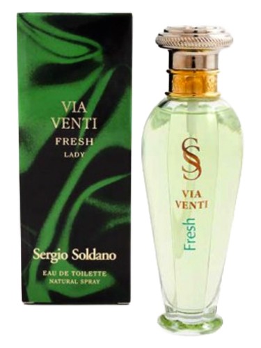 Sergio Soldano Via Venti Fresh Lady fragrance bottle
