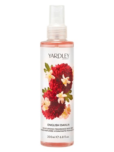 Yardley English Dahlia Fragrance Mist fragrance bottle