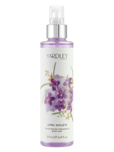 Yardley April Violets Fragrance Mist fragrance bottle