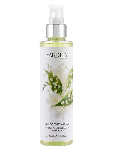 Yardley Lily Of The Valley Fragrance Mist fragrance bottle