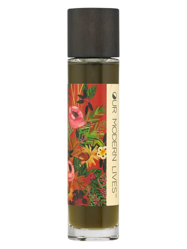 Our Modern Lives Red fragrance bottle