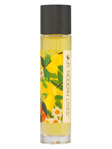 Our Modern Lives Yellow fragrance bottle