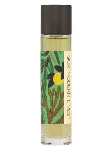 Our Modern Lives Aquamarine fragrance bottle