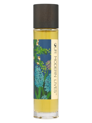 Our Modern Lives Blue fragrance bottle