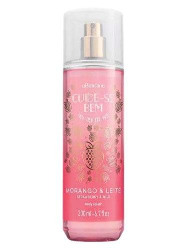 O Boticario Cuide-se Bem Morango e Leite fragrance bottle