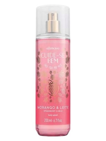 O Boticario Cuide-se Bem Morango e Leite fragrance bottle