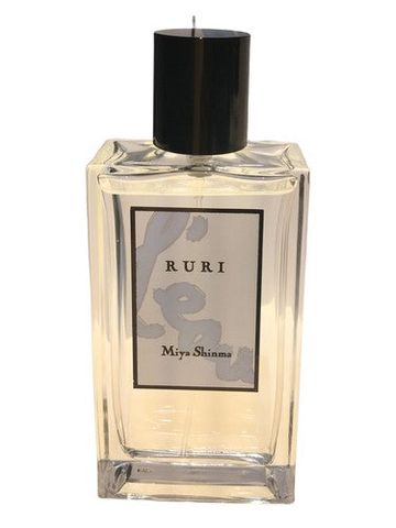 Miya Shinma Ruri fragrance bottle