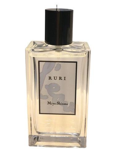 Miya Shinma Ruri fragrance bottle