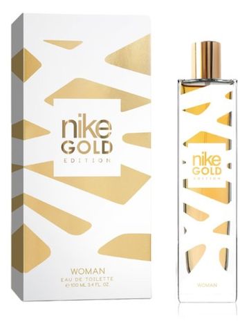 Nike Gold Edition Woman fragrance bottle