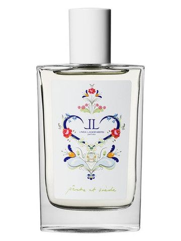 Linda Landenberg Pêche et Suède fragrance bottle