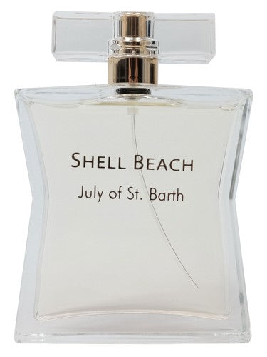 July St Barthelemy Shell Beach fragrance bottle