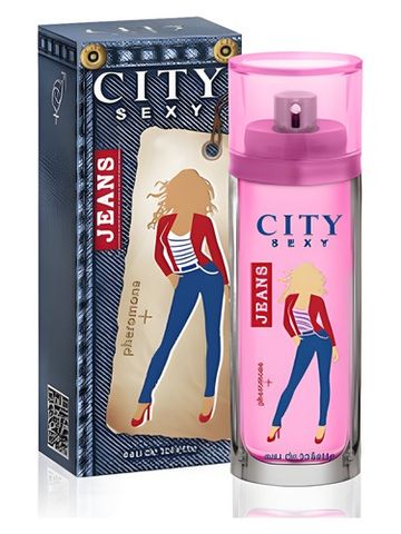 City Sexy Jeans fragrance bottle