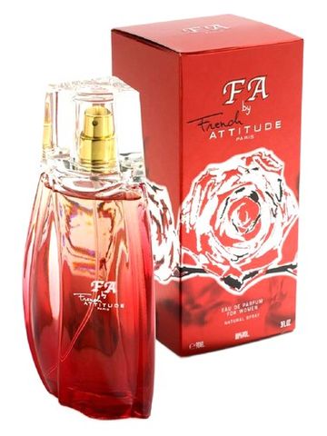 French Attitude French Attitude Red fragrance bottle