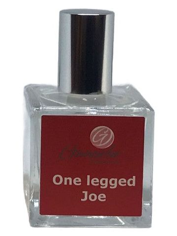 Ganache Parfums One Legged Joe fragrance bottle
