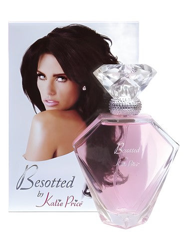 Katie Price aka Jordan Besotted fragrance bottle