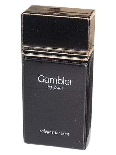 Jovan Gambler fragrance bottle