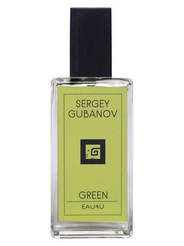 Sergey Gubanov Green fragrance bottle