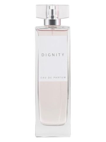 C A Dignity fragrance bottle