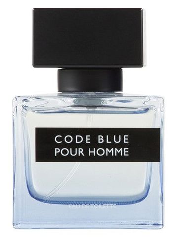 C A Code Blue Pour Homme fragrance bottle
