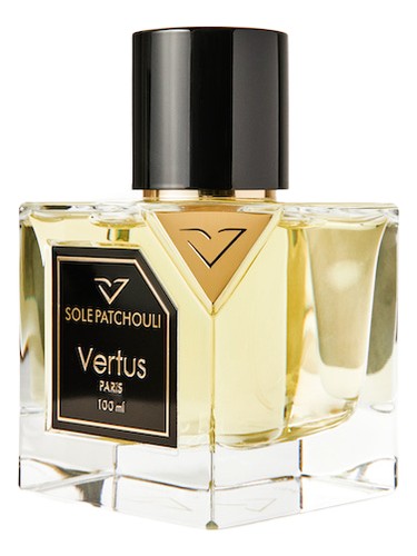 Vertus Sole Patchouli fragrance bottle