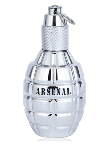 Gilles Cantuel Arsenal Platinum fragrance bottle