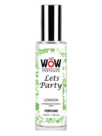 Croatian Perfume House Just Wow Let's Party fragrance bottle