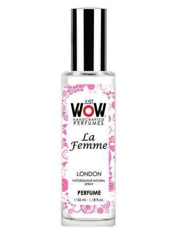 Croatian Perfume House Just Wow La Femme fragrance bottle