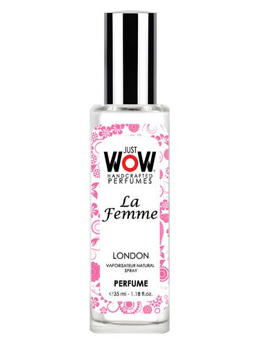 Croatian Perfume House Just Wow La Femme fragrance bottle