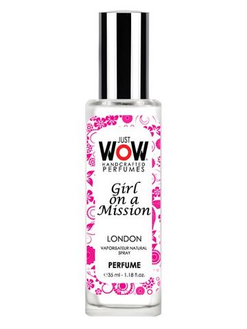 Croatian Perfume House Just Wow Girl On A Mission fragrance bottle